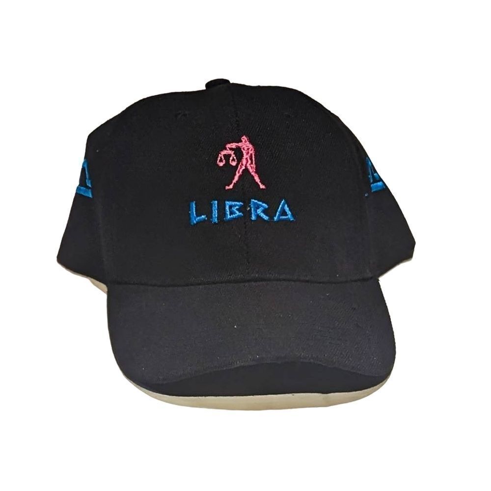 Libra Zodiac Astrology Hat Baseball Cap Present Gift Thick Material Adjustable